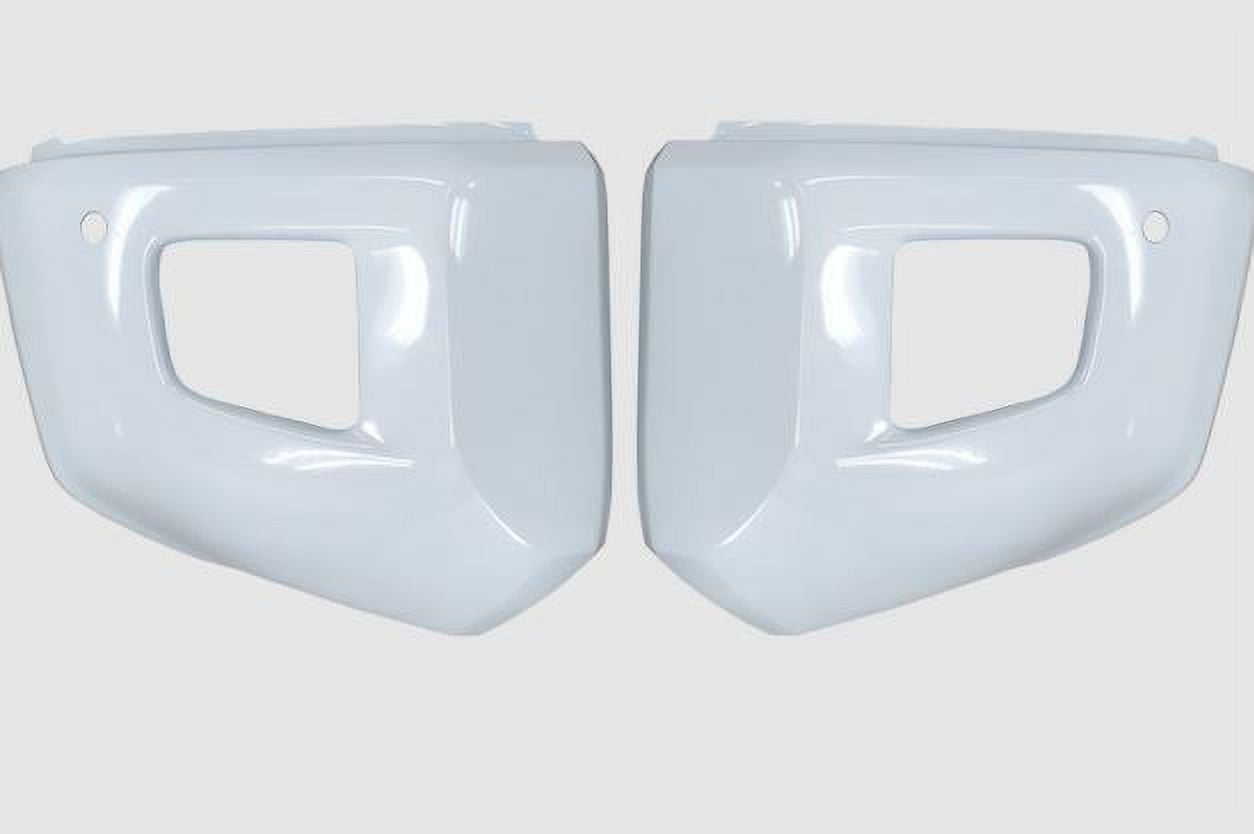 Super White Bumper Overlay with Sen