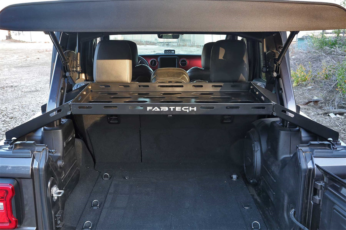 Fabtech Deck Lid Rack – 3 Piece Construction, 150 lbs. Capacity (PN FTS24211)