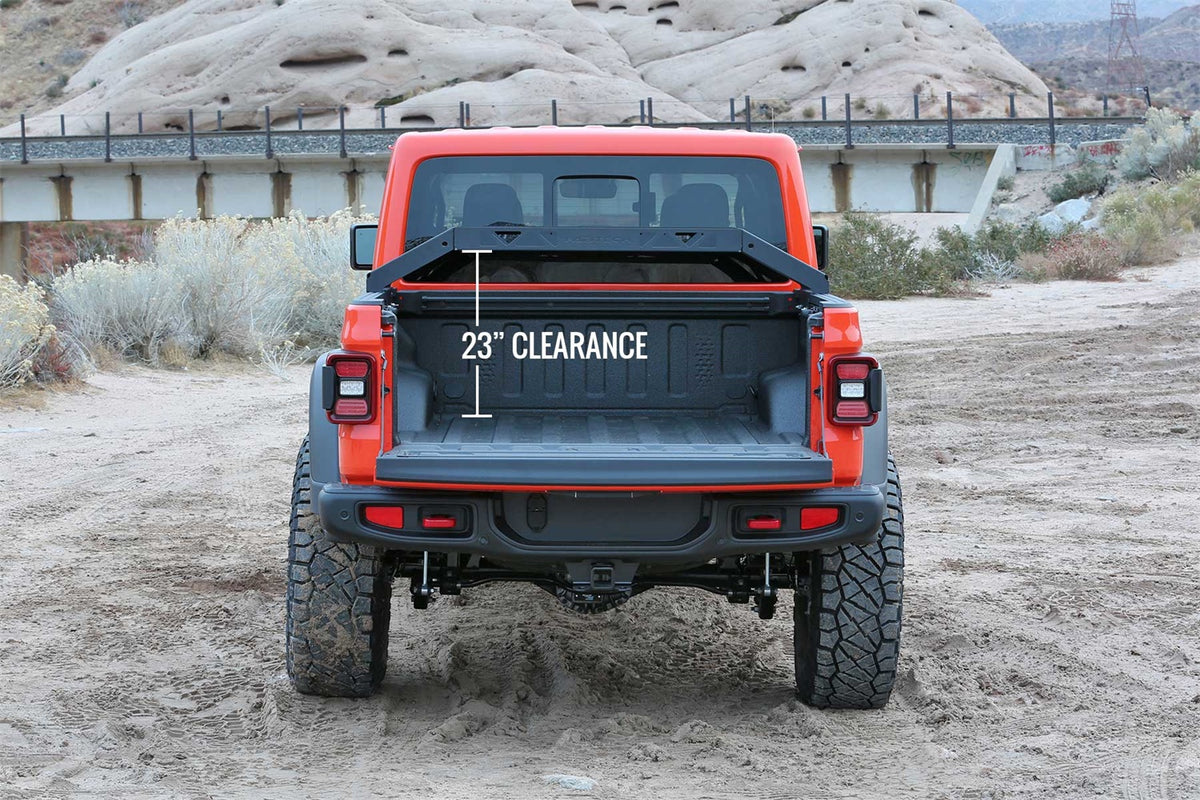 Fabtech Deck Lid Rack – 150 lbs. Cargo Capacity (PN FTS24256)