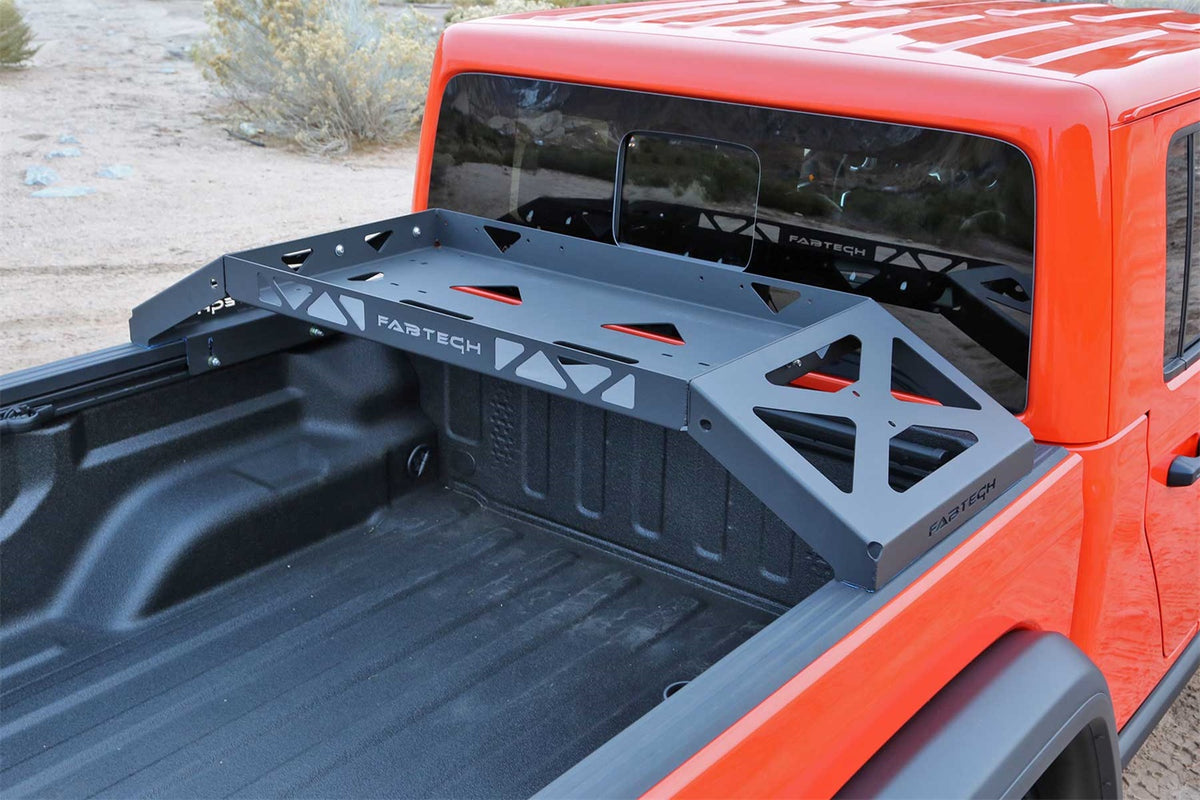 Fabtech Deck Lid Rack – 150 lbs. Cargo Capacity (PN FTS24256)