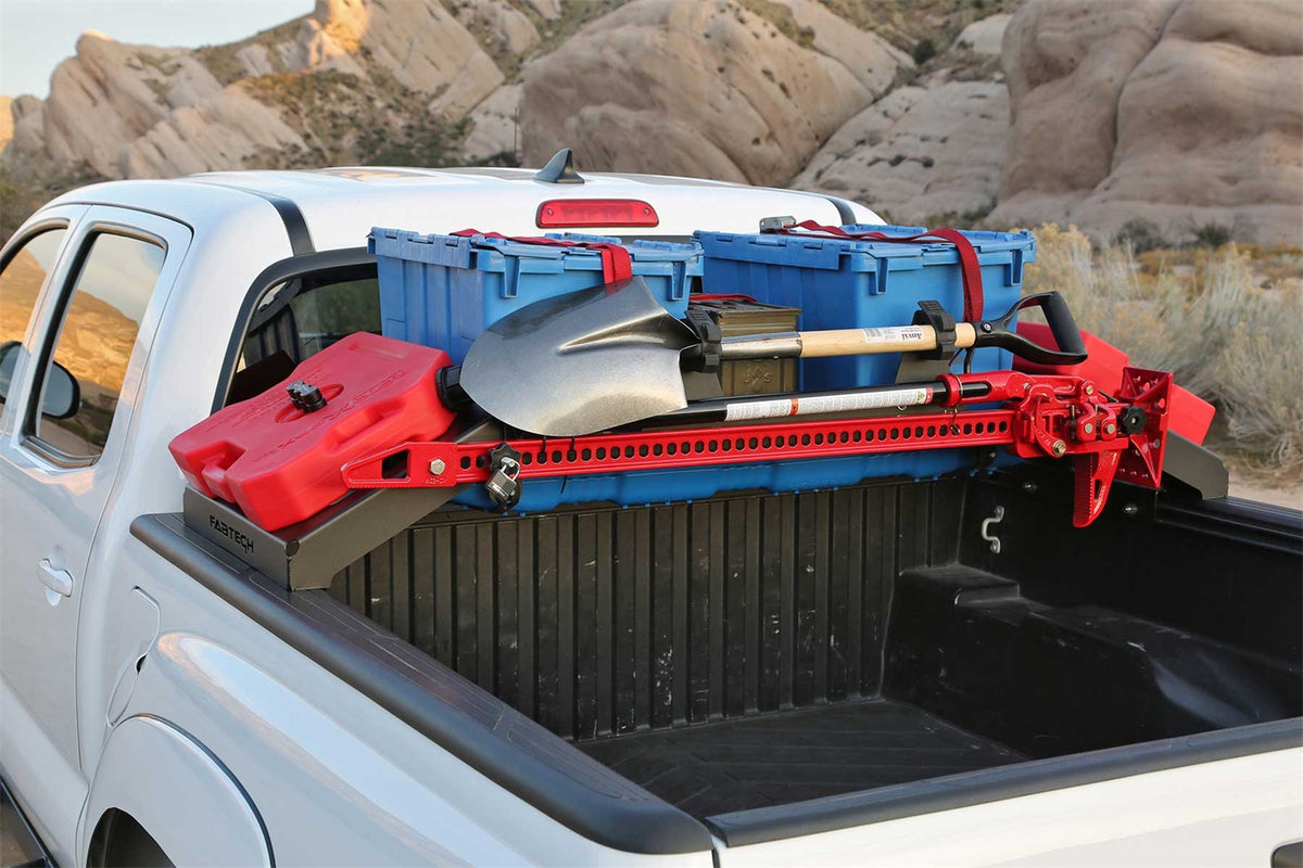 Fabtech Deck Lid Rack – 150 lbs. Cargo Capacity, For Models w/Deck Rail System (PN FTS26095)