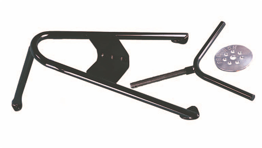 Fabtech Spare Tire Carrier – Angled Spare Tire, Black (PN FTT10002BK)