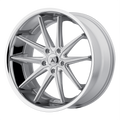 Asanti Black ABL5 20X10 5X120 CUSTOM SILVER 35MM