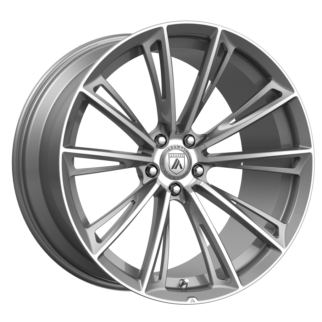 Asanti Black CORONA 22X9 5X120 74 +32 TITAN-BRUSH