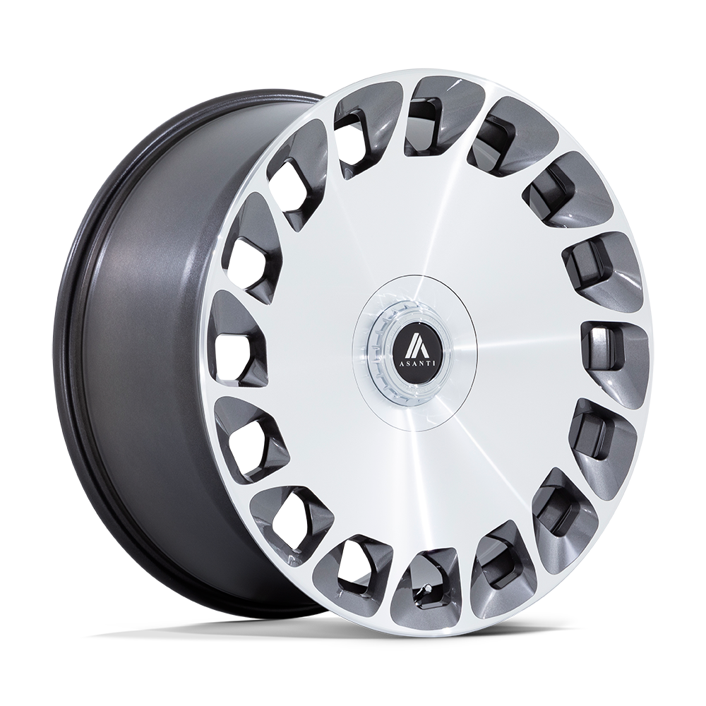 Asanti Black ARISTOCRAT 20X10.5 BLANK +18 PLT-MCH