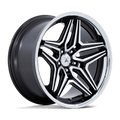 Asanti Black DUKE 22X9 BLANK 72 +15 G-BLK-MCH