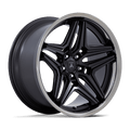 Asanti Black DUKE 22X10.5 5X115 72 +18 S-BLK-DDT-LP