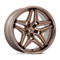 Asanti Black DUKE 20X9 5X4.5 72 +15 PLTNM-BRNZ