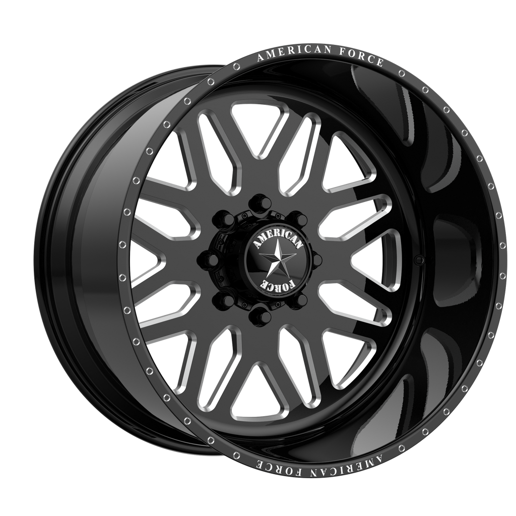 American Force TRAX SS 22X12 8X6.5 -40 BLACK