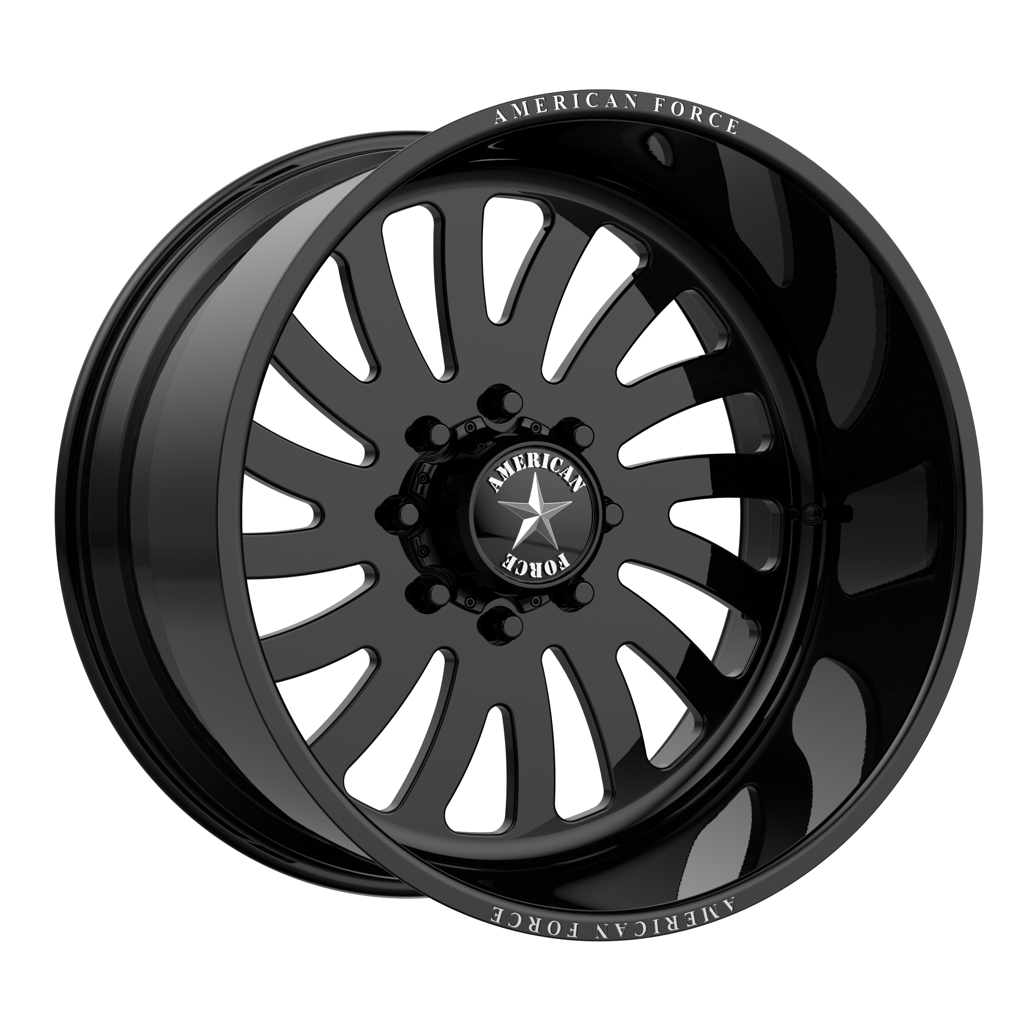 American Force OCTANE 22X12 6X5.5 -40 BLACK L