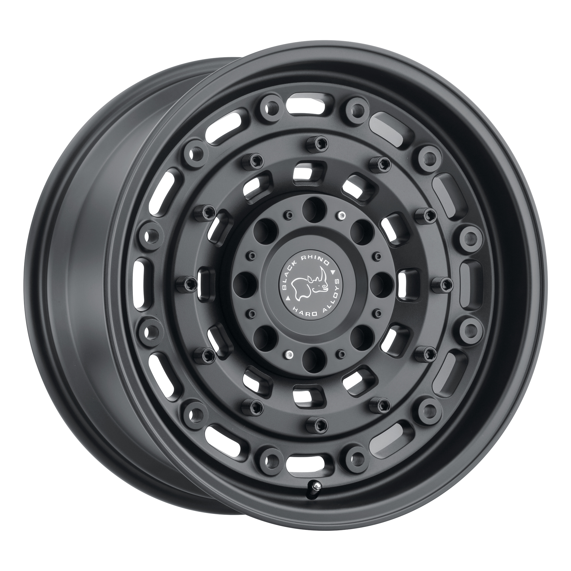Black Rhino Hard Alloys ARSENAL 16X8 5X150 110 +12 TXT-M-BLK