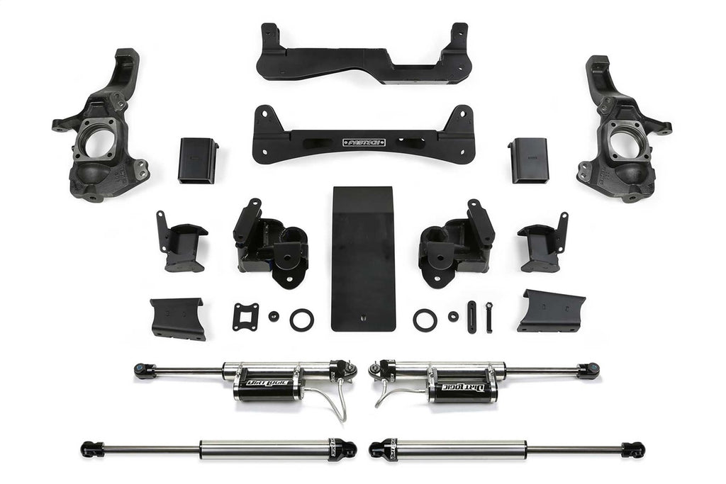 Fabtech Suspension Shock Absorber – Dirt Logic 2.5 Resi Shock, Front And Rear, 6 in. Lift (PN K1162DL)
