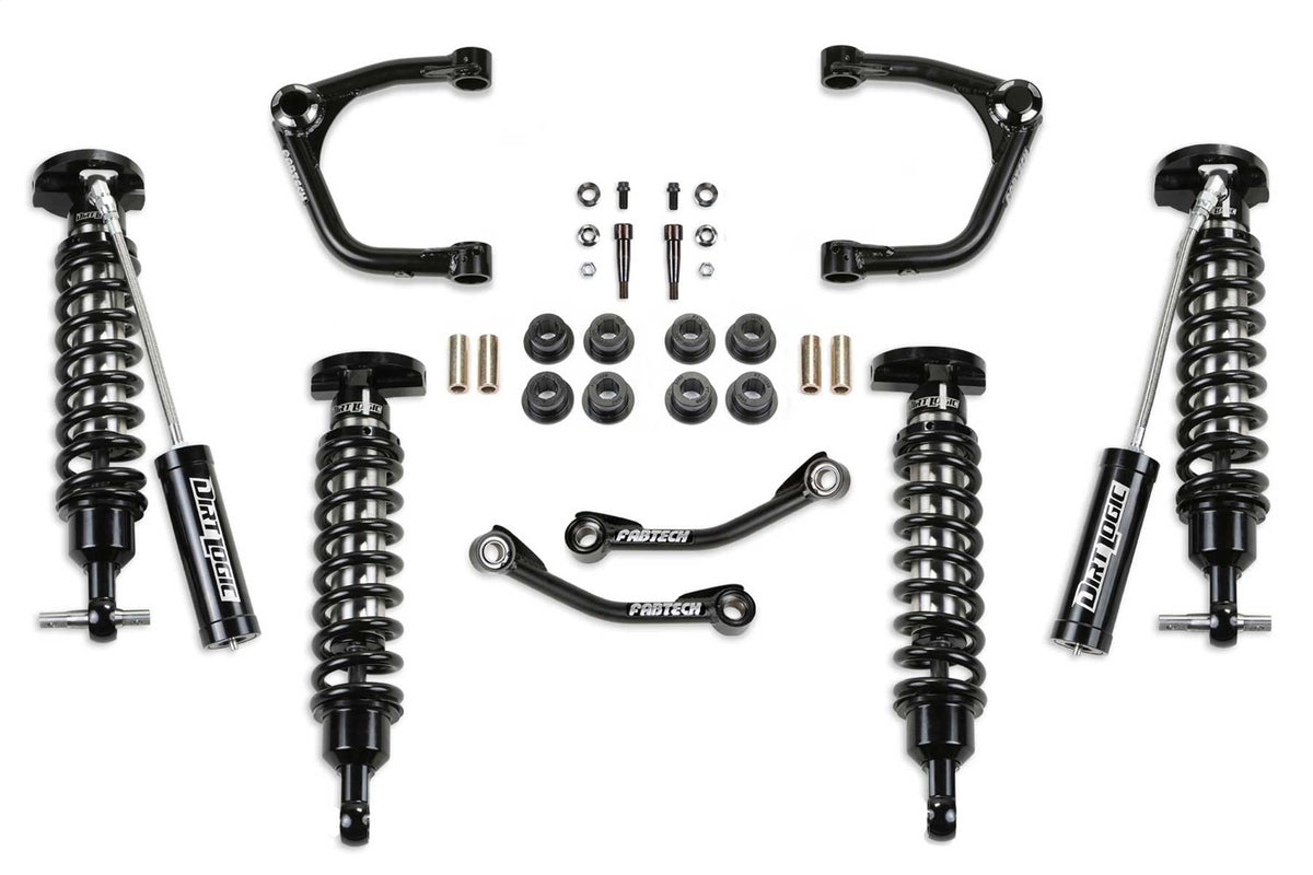 Fabtech Suspension Lift Kit – 3 in. Lift, w/Dirt Logic 2.5 Resi Front/Rear (PN K1188DL)