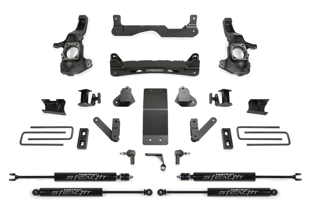 Fabtech Suspension Lift Kit – 4 in. Lift, w/Stealth Shocks (PN K1200M)