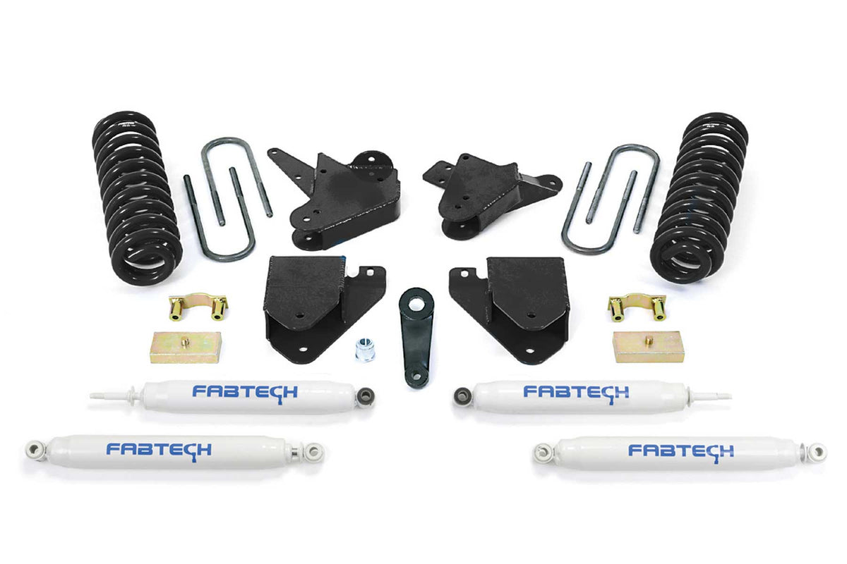 Fabtech Suspension Lift Kit – w/Performance Shocks, 6 in. Lift (PN K2060)