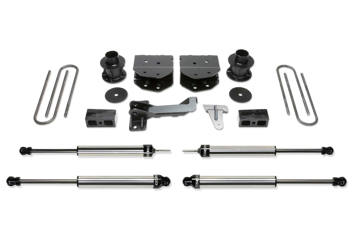 Fabtech Suspension Lift Kit – w/DLSS Shocks, 4 in. Lift (PN K2160DL)
