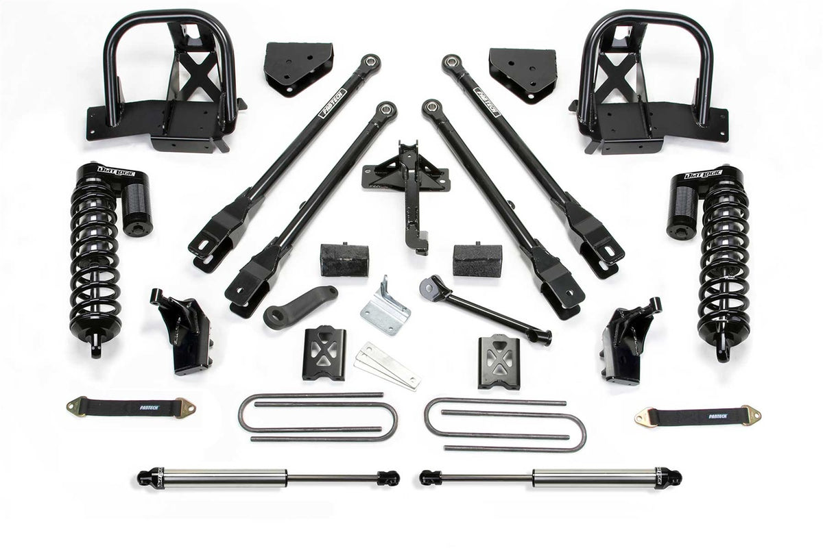 Fabtech Suspension Lift Kit – 4 in. Lift, w/Dirt Logic 4.0 Coilovers, Rear Dirt Logic Shocks (PN K2205DL)