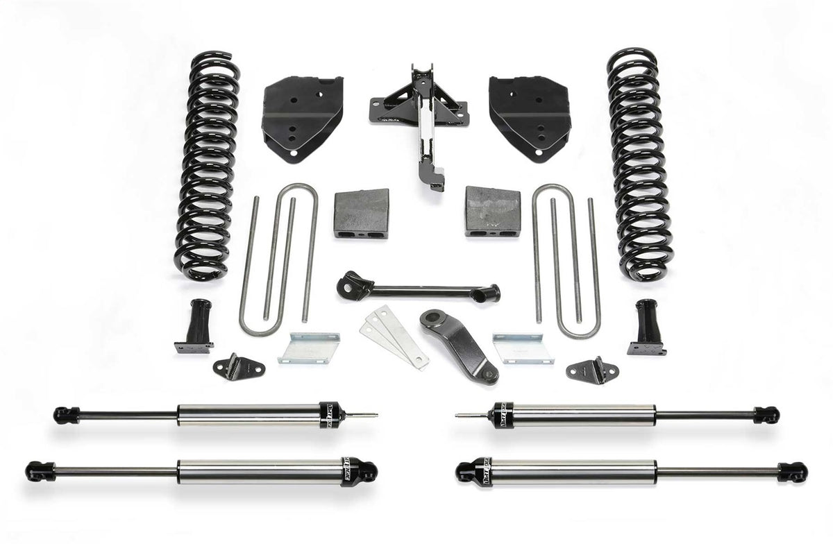 Fabtech Suspension Lift Kit – 4 in. Lift, Incl. 2.25 Dirt Logic Shocks (PN K2252DL)