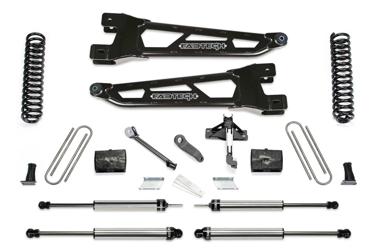 Fabtech Suspension Lift Kit – 4 in. Lift, Incl. 2.25 Dirt Logic Shocks (PN K2253DL)