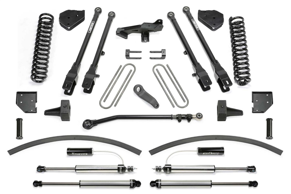 Fabtech Suspension Lift Kit – 8 in. Lift, Incl. Front Dirt Logic Resi 2.25 Shocks And Rear Dirt Logic 2.25 Shocks (PN K2298DL)