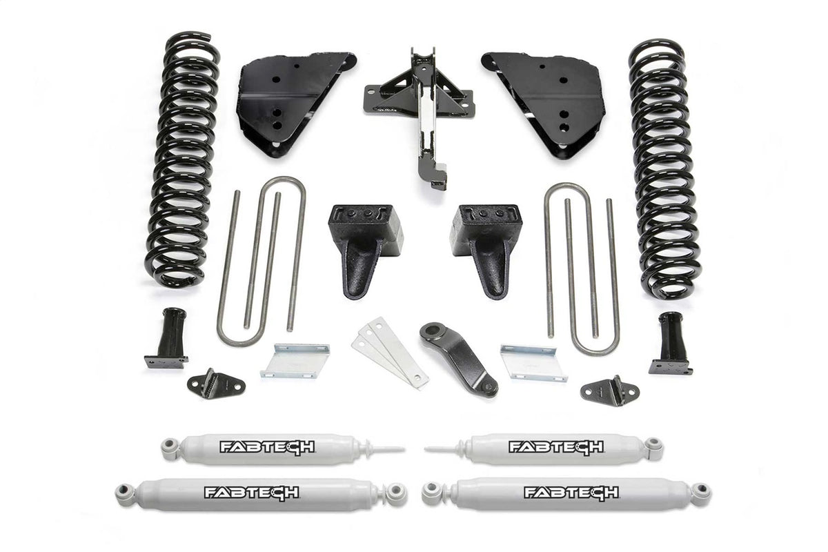 Fabtech Suspension Lift Kit – 6 In. Lift, Incl. Performance Shocks (PN K2412)