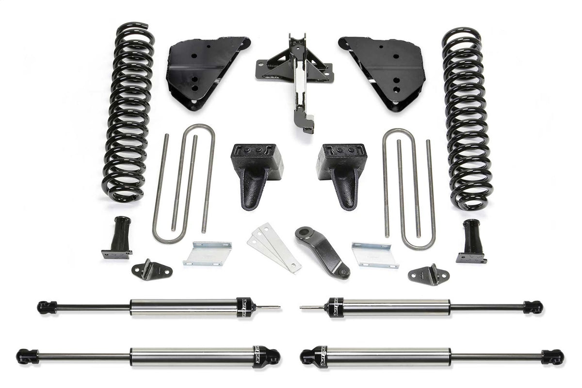 Fabtech Suspension Lift Kit – 6 in. Lift, Incl. Dirt Logic Stainless Steel Shocks (PN K2412DL)
