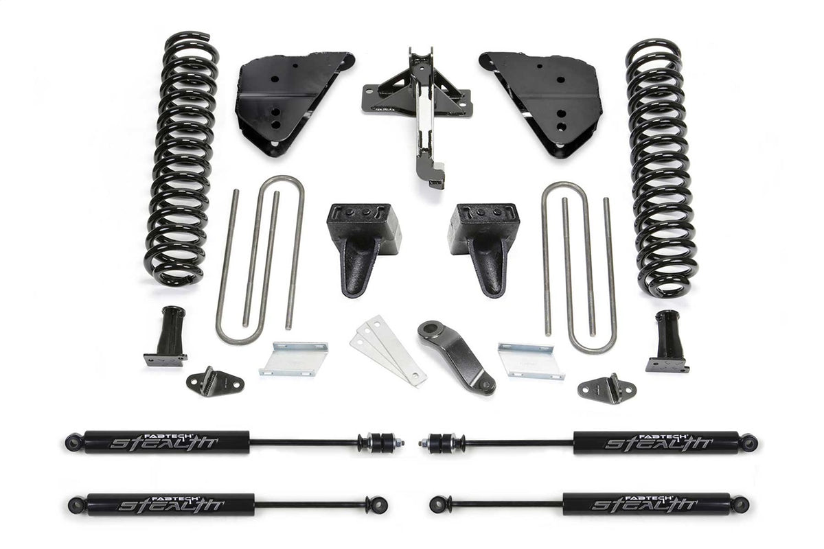 Fabtech Suspension Lift Kit – 6 In. Lift, Incl. Stealth Shocks (PN K2412M)