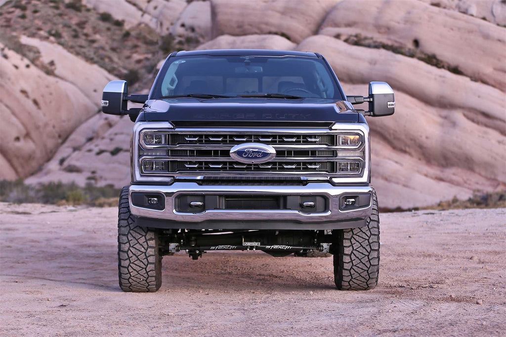 Fabtech Suspension Lift Kit – 6 in. Lift, w/Coils And Dirt Logic Stainless Steel Shocks (PN K2417DL)
