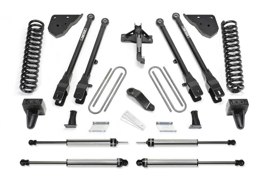 Fabtech Suspension Lift Kit – 6 in. Lift, w/Coils And Dirt Logic Stainless Steel Shocks (PN K2417DL)