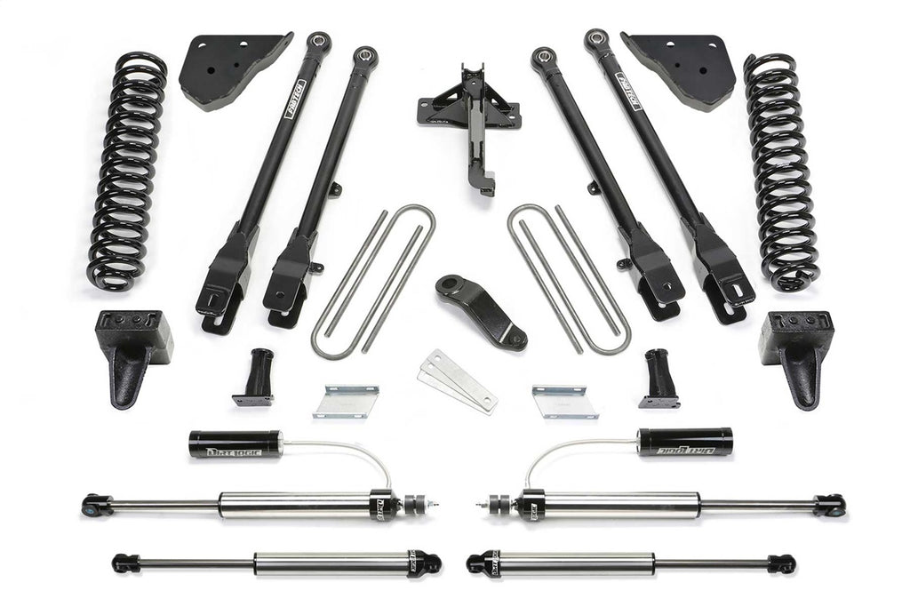 Fabtech Suspension Lift Kit – 6 in. Lift, w/Coils, Incl. Front Dirt Logic Resi 2.25 Shocks And Rear Dirt Logic 2.25 Shocks (PN K2418DL)