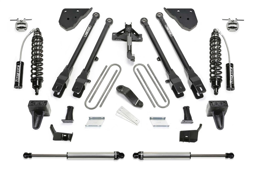 Fabtech Suspension Lift Kit – 6 In. Lift, Incl. Front 2.5 Dirt Logic Shocks And Rear 2.25 Dirt Logic Shocks (PN K2419DL)