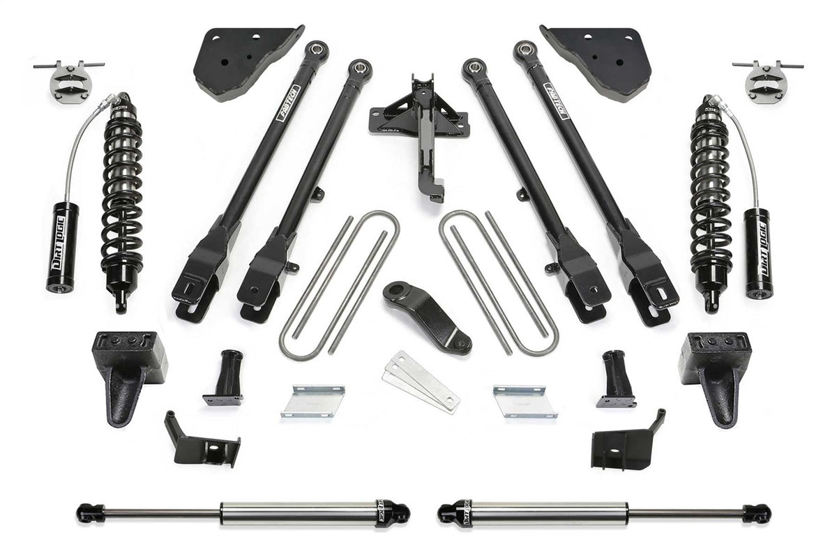 Fabtech Suspension Lift Kit – 6 In. Lift, Incl. Front 2.5 Dirt Logic Shocks And Rear 2.25 Dirt Logic Shocks (PN K2419DL)