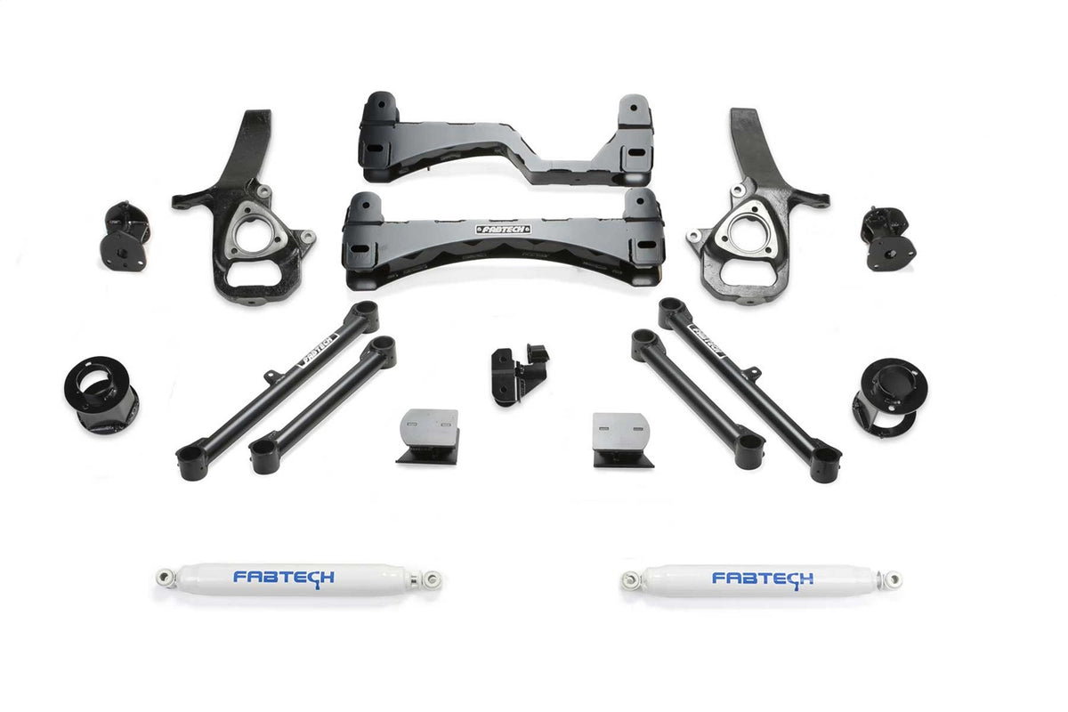 Fabtech Suspension Lift Kit – 6 in. Lift, For PN[FTS23230/FTS23231] (PN K3093)