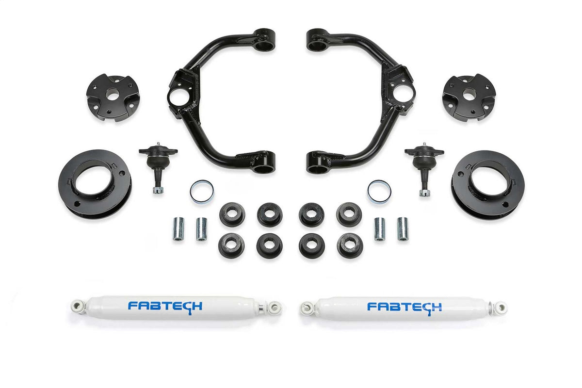 Fabtech Suspension Lift Kit – 3 in. Lift, For PN[FTS23202/FTS23204/FTS7188] (PN K3167)