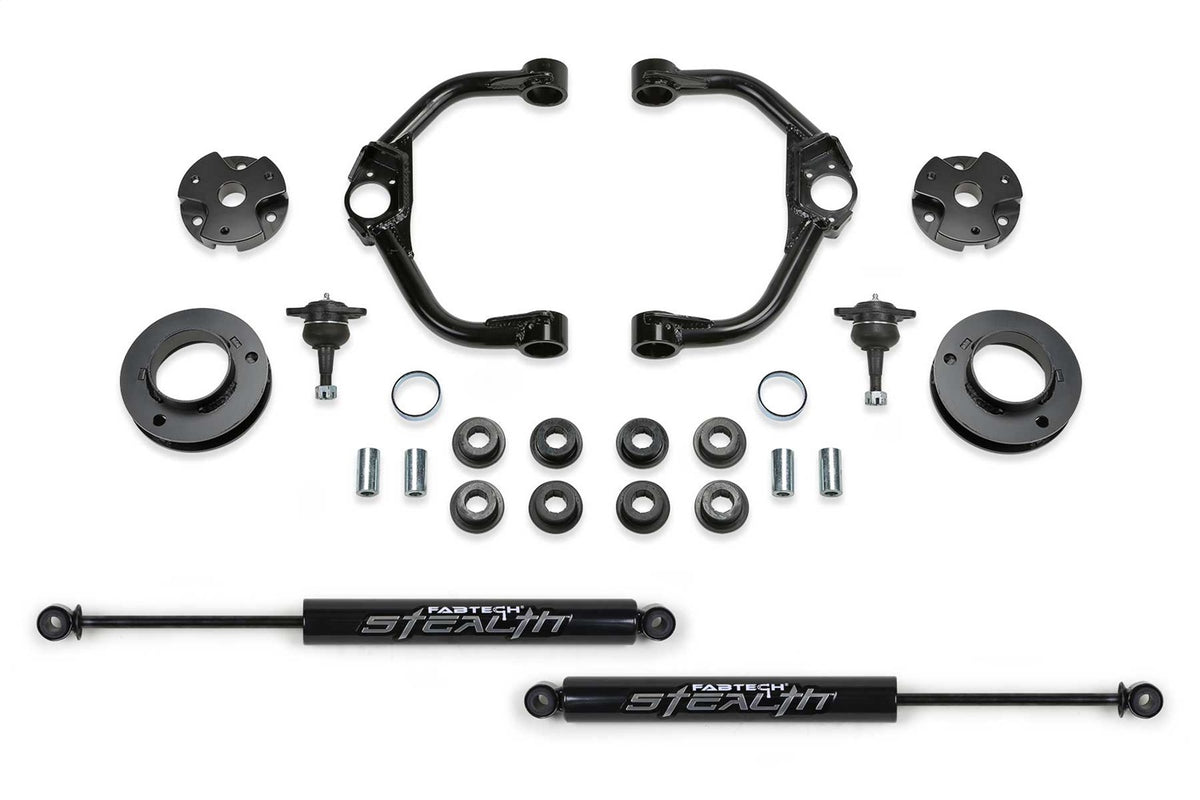 Fabtech Suspension Lift Kit – 3 in. Lift, For PN[FTS23202/FTS23204/FTS6016] (PN K3167M)