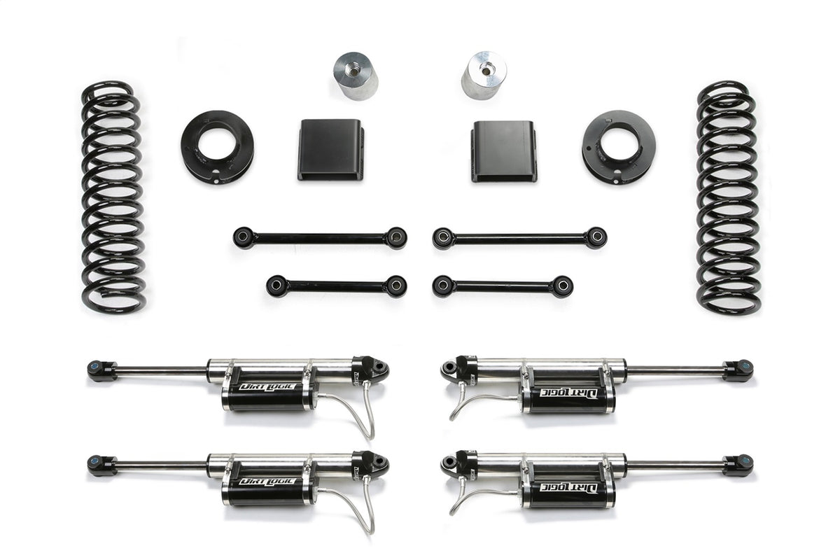 Fabtech Suspension Lift Kit – 3 in. Lift, w/Dirt Logic 2.25 Resi Shocks (PN K4161DL)
