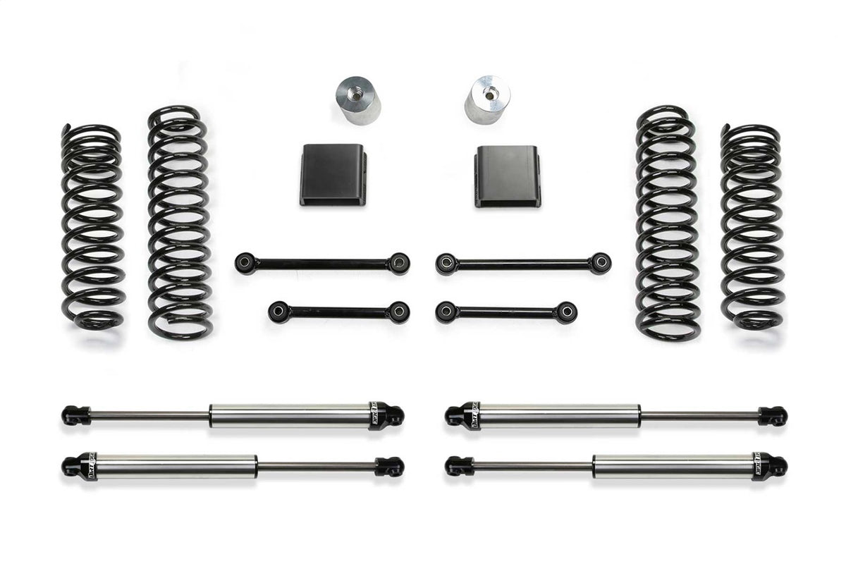 Fabtech Suspension Lift Kit – 3 in. Lift, w/DL Shocks, For PN[FTS24243/FTS24243/FTS811502] (PN K4163DL)