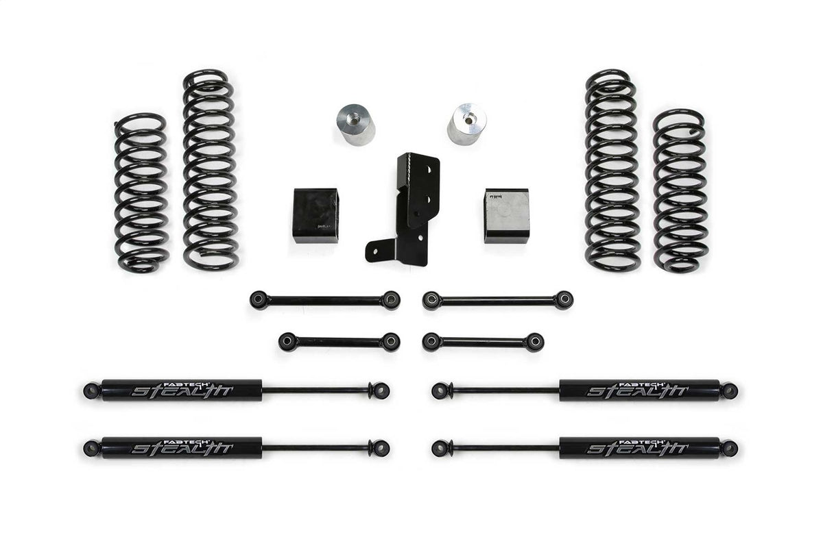 Fabtech Suspension Lift Kit – 3 in. w/Stealth Shock (PN K4200M)