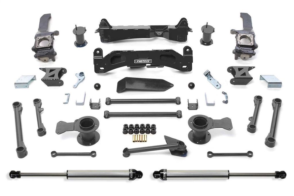 Fabtech Suspension Lift Kit – w/DLSS Shocks, 6 in. Lift (PN K7024DL)