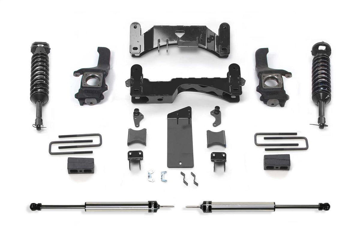 Fabtech Suspension Lift Kit – 4 in. Lift, w/Dirt Logic 2.5 Coilovers (PN K7077DL)