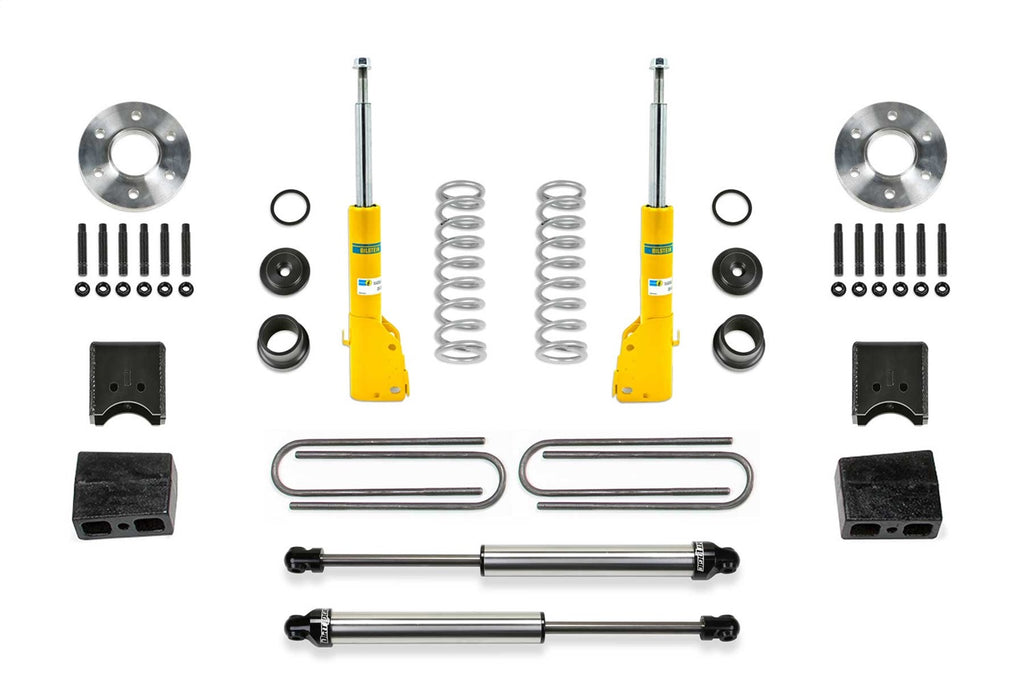 Fabtech Suspension Lift Kit – 1.5 in., Front Bilstein B6 Struts And Rear Dirt Logic 2.25 Shocks (PN K9001DL)