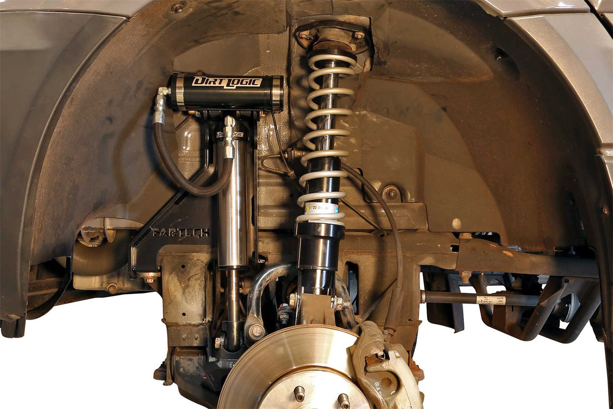 Fabtech Suspension Lift Kit – 1.5 in., Front Bilstein B4 Struts w/Dirt Logic 2.25 Resi Auxiliary Shocks And Rear Dirt Logic 2.25 Shocks (PN K9003DL)