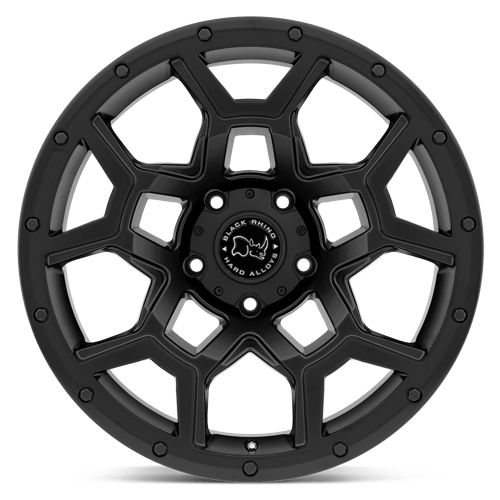 Black Rhino Hard Alloys BR OVERLAND 20X9.5 6X139 +6 112 M-BLK