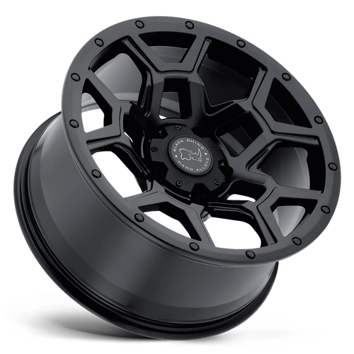 Black Rhino Hard Alloys BR OVERLAND 17X9.5 6X139 +6 112 M-BLK