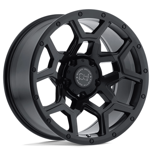 Black Rhino Hard Alloys BR OVERLAND 17X9.5 6X139 +6 112 M-BLK
