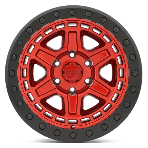 Black Rhino Hard Alloys BR RENO 17X9 5X127 -18 71 CNDY RED BLK