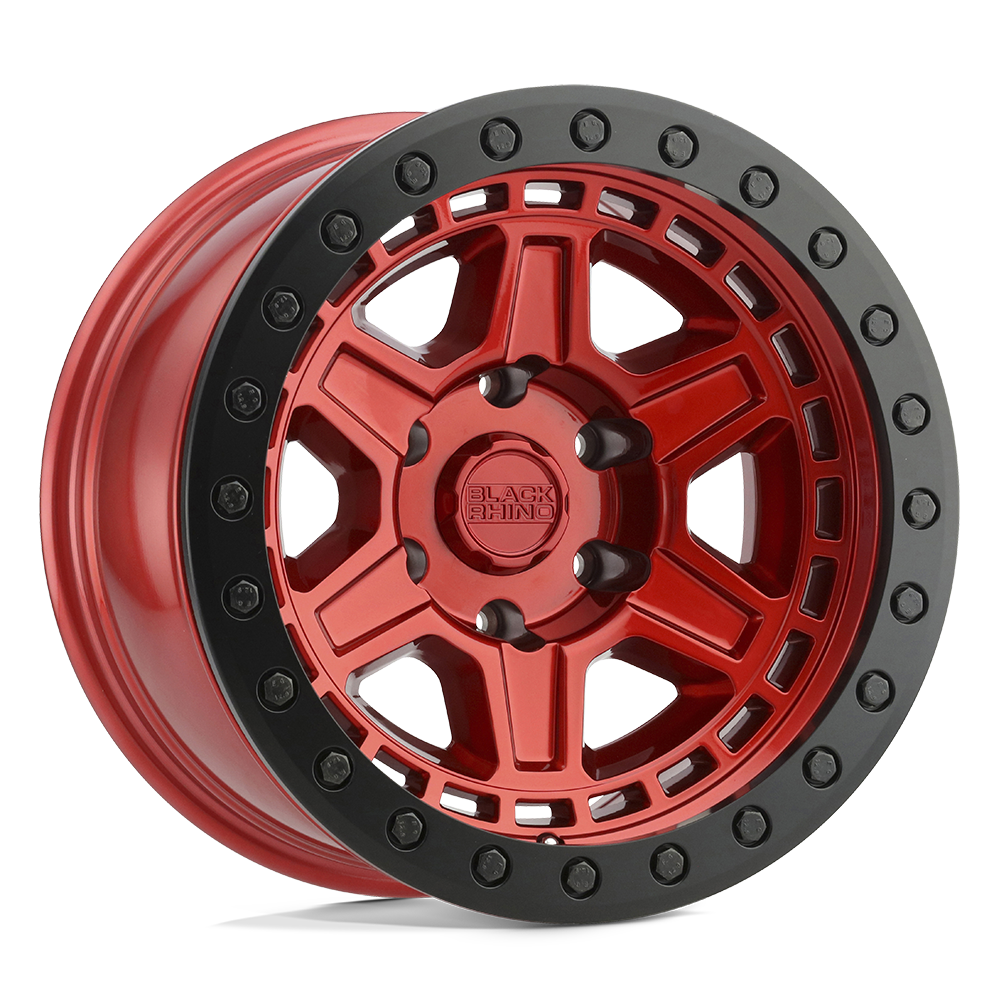 Black Rhino Hard Alloys BR RENO 20X9.5 6X139 -12 112 CNDY RED