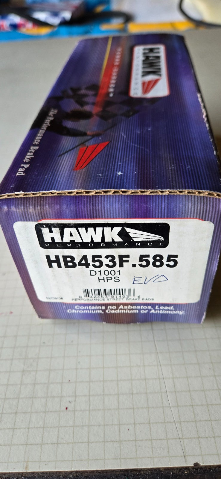 Hawk Performance HPS Brake Pads HB453F-585