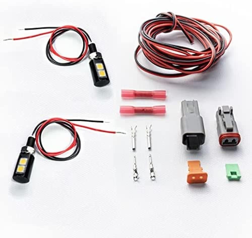 Artec Industries OZ0803 License Plate LED Lights and Harness Kit