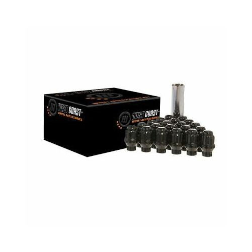 West Coast Wheel Accessories W56015SEB 12mmx1.5 ET Spline 6 Lug Install Kit
